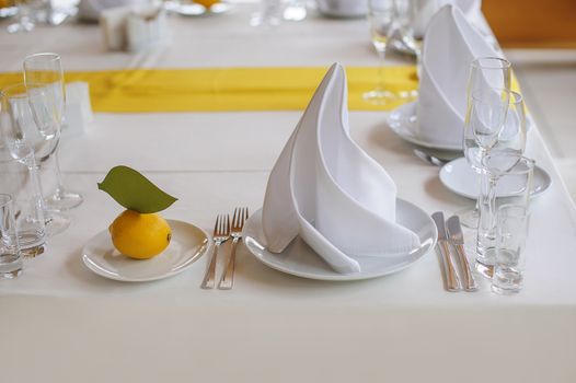 Festive table setting