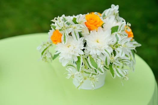 Flowers on the table