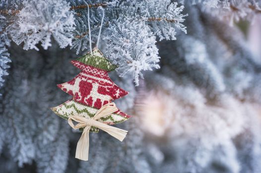 Vintage Christmas and New Year holidays background 