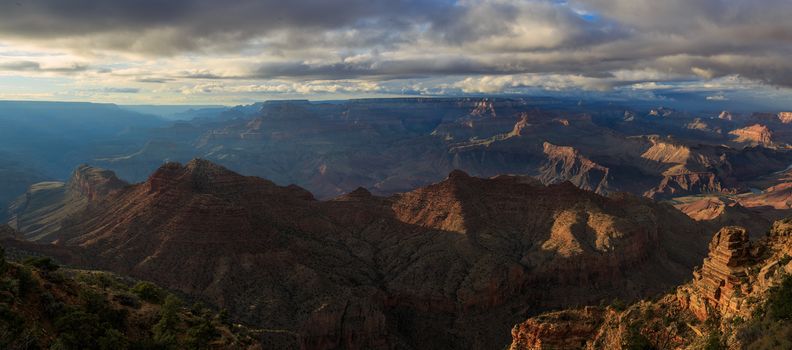 Awesome Landscape of Grand Canyon from North Rim; Arizona; United States