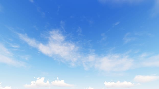 Cloudy blue sky abstract background, blue sky background with tiny clouds, 3d rendering

