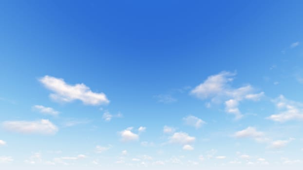 Cloudy blue sky abstract background, blue sky background with tiny clouds, 3d rendering

