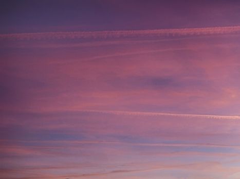 pink purple sunset amazing sky for background