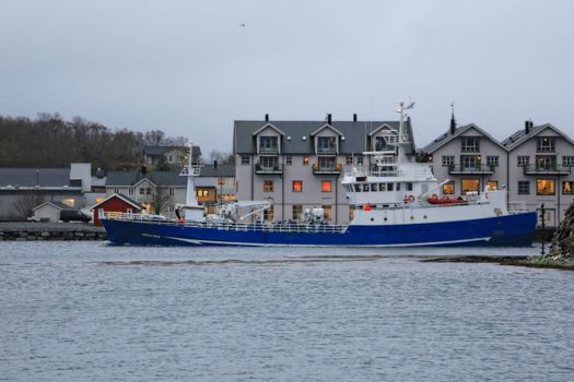 Passerte gjennom Brønnøysusndet