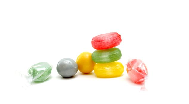 picture of a the colored fruit taste candies.sweet food concept