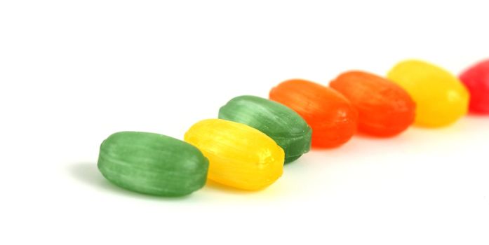 picture of a the colored fruit taste candies.sweet food concept