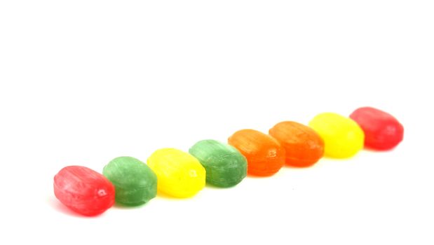 picture of a the colored fruit taste candies.sweet food concept