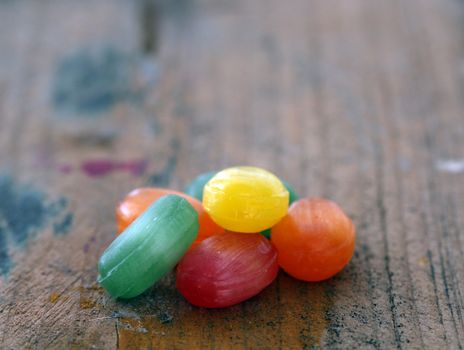 picture of a the colored fruit taste candies.sweet food concept