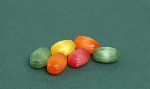 picture of a the colored fruit taste candies.sweet food concept