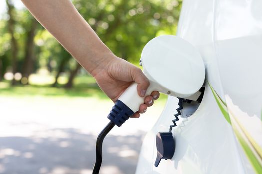 Charging of an electric car