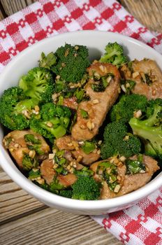 Easy Garlic and Ginger,parsley, Glazed Sticky Pork