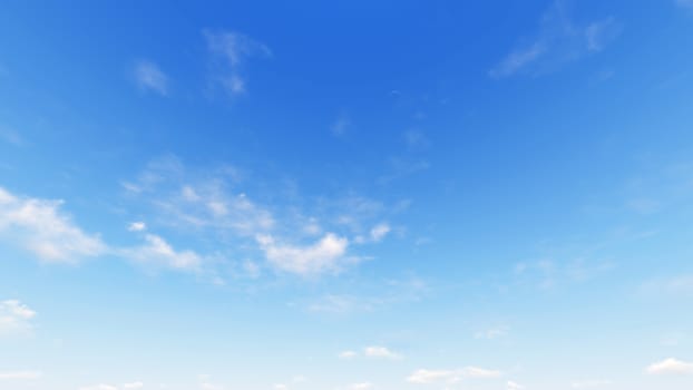 Cloudy blue sky abstract background, blue sky background with tiny clouds, 3d rendering

