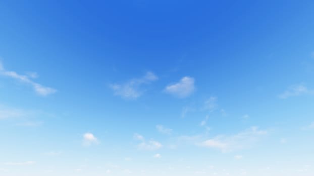 Cloudy blue sky abstract background, blue sky background with tiny clouds, 3d rendering

