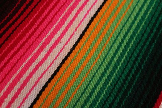 Mexico traditional cinco de mayo rug poncho fiesta background with stripes copy space