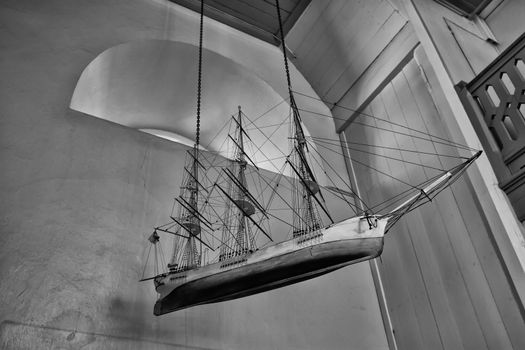 A ship model