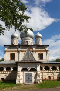 Russian church Our lady in Veliky Novgorod 16th century