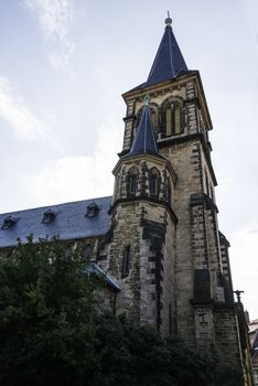 Church in Wernigerode, a town in the district of Harz, Saxony-Anhalt, Germany