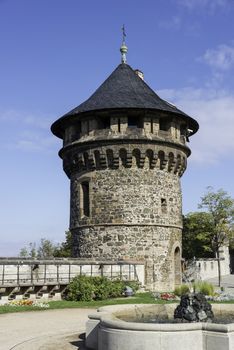 Wernigerode Castle is a castle located in the Harz mountains above the town of Wernigerode. Tower