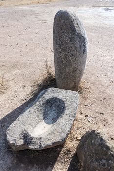 Portugal's largest menhirs, the Xarez stone-circle is second only in grandeur to Almendres, near Evora