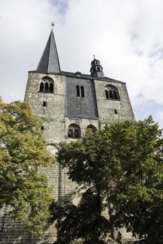 church in german village quedlinburg