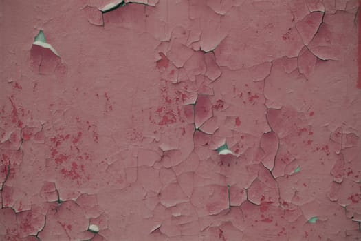 cracked aged old paint wall detail background