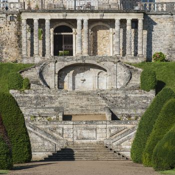 Castle of Vayres in Gironde, Aquitaine, France