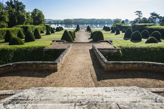 Castle of Vayres in Gironde, Aquitaine, France