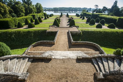 Castle of Vayres in Gironde, Aquitaine, France