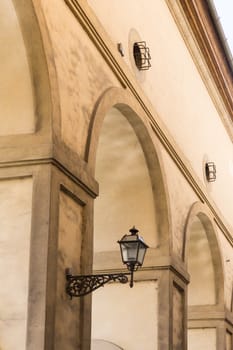 Italian Street Lamp in the beautiful city of Florence