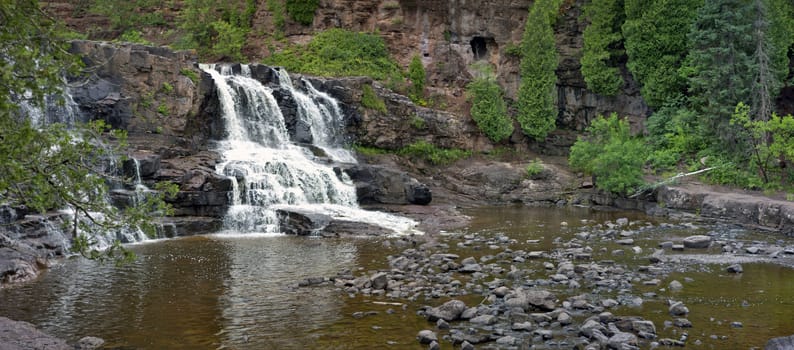 Gooseberry Falls, Minnesota.