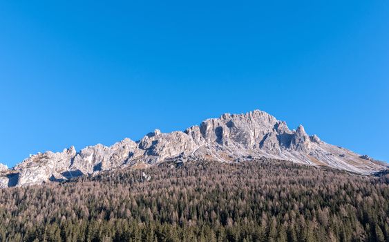 mountain landscape located in South Tyrol in Italy