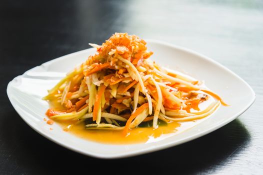 mango salad with dried shrimp