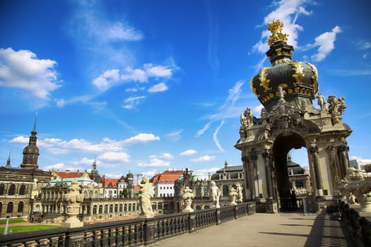 Dresdner Zwinger in Dresden, Germany