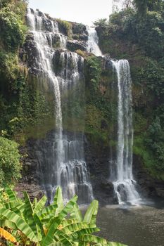 Tad Gneuang Waterfall, Bolaven Plateau, Laos, Asia