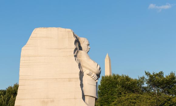 Martin Luther King and The Washington Monument