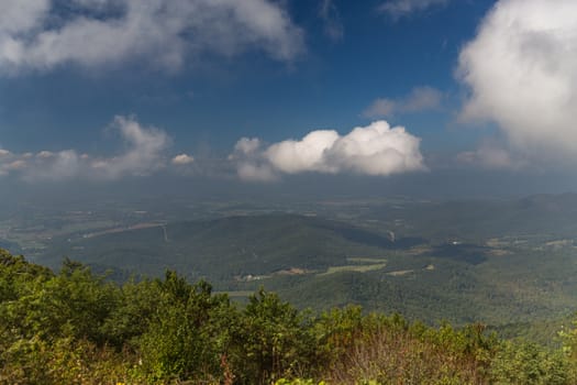Taken from the Skyline Drive in the Shenandoah National Park