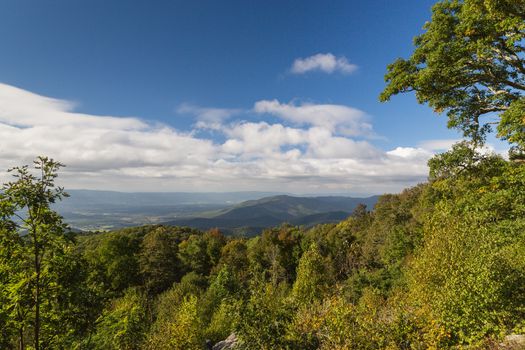 Taken from the Skyline Drive in the Shenandoah National Park