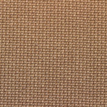 Rustic canvas fabric texture in terra color. Square shape