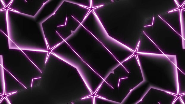 Abstract Kaleida Shapes Background. Computer graphic background