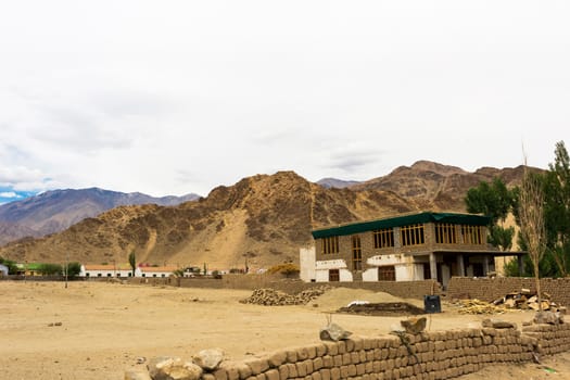 Natural landscape in Leh Ladakh, Jammu and Kashmir, India