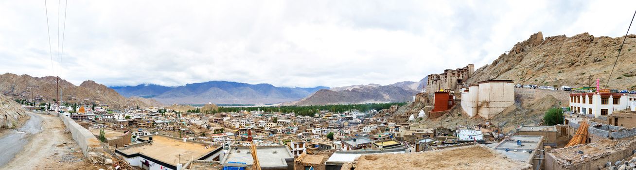 Leh palace in Leh Ladakh, Jammu and Kashmir, India