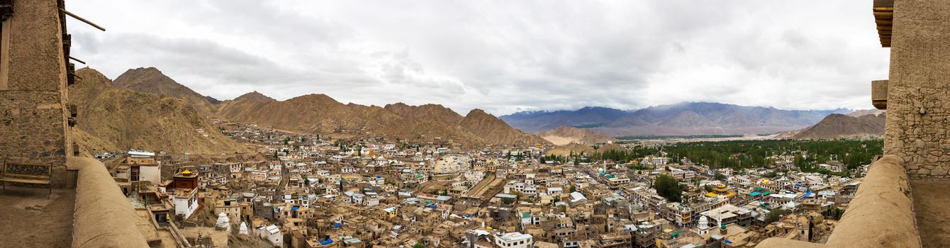 Leh palace in Leh Ladakh, Jammu and Kashmir, India
