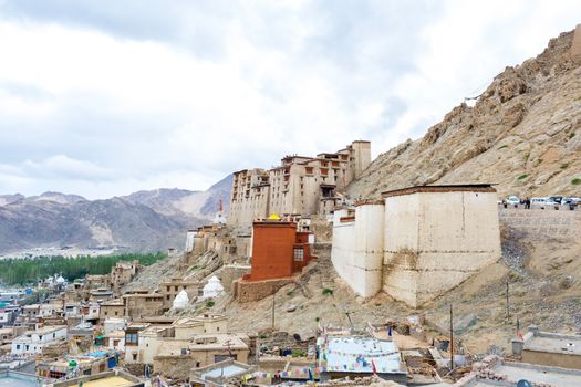 Leh palace in Leh Ladakh, Jammu and Kashmir, India
