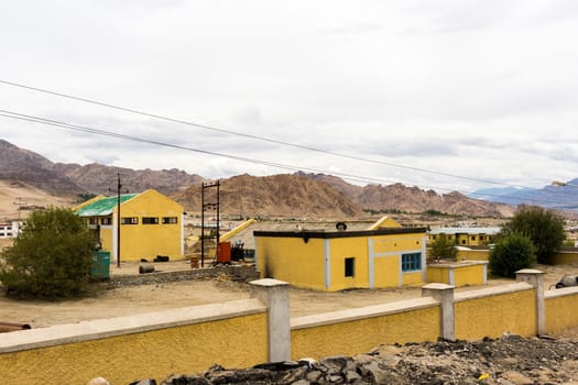 Natural landscape in Leh Ladakh, Jammu and Kashmir, India