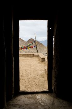Leh palace in Leh Ladakh, Jammu and Kashmir, India