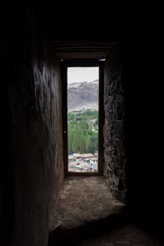 Leh palace in Leh Ladakh, Jammu and Kashmir, India