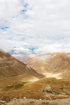 Natural landscape in Leh Ladakh, Jammu and Kashmir, India