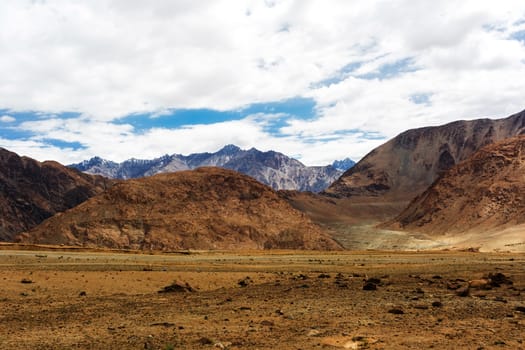Natural landscape in Leh Ladakh, Jammu and Kashmir, India