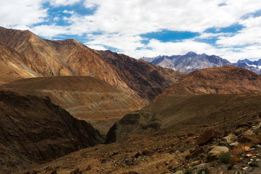 Natural landscape in Leh Ladakh, Jammu and Kashmir, India