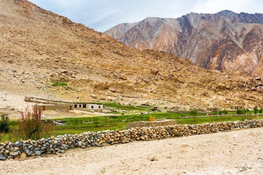 Natural landscape in Leh Ladakh, Jammu and Kashmir, India
